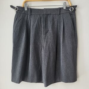Simons Charcoal Grey Long Shorts